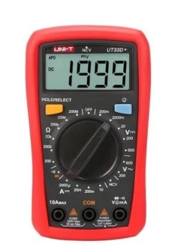 Unıtech Unı-T UT33D+ Dijital Multimetre 600V 10A ürün görseli