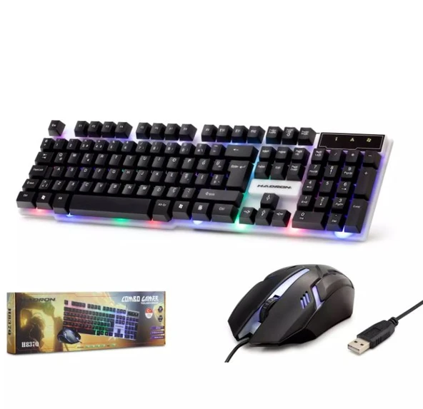 Hadron H837q, Kablosuz Klavye Ve  Mouse Set Kablolu Q Oyun Ledli