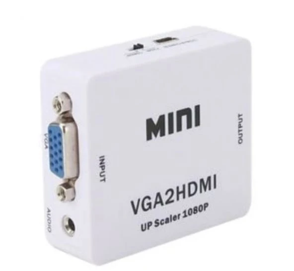Vga To Hdmı Hd Video Converter Çevirici Dönüştürücü, Vga Yı  Hdmi  Dönüştürücü Adaptör