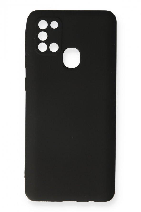 Samsung Galaxy A21S Kılıf Premium Rubber Renkli Silikon Kılıf