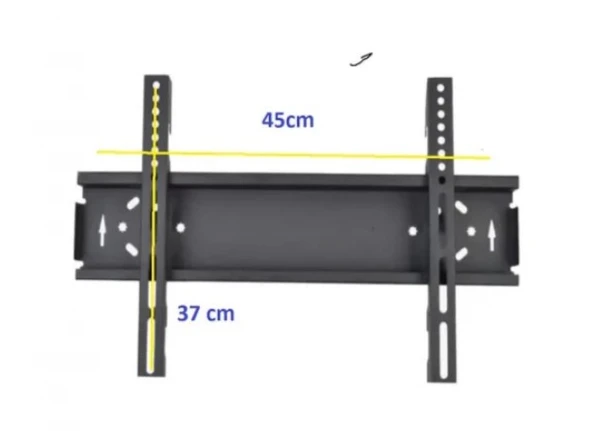 40inç, 42inç, 43inç, , 47inç, 49inç, 50inç Led,Lcd,Plazma Tv Duvar Sabit Askı  Aparatı