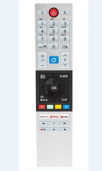 Toshiba CT-8528 Netflix-Youtube-Rakuten Tv Tuşlu Lcd-Led Tv Kumandası