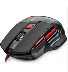 HADRON HDG30 OYUNCU MOUSE KABLOLU USB 600/3600 DPI LEDLİ 144CM (SİYAH-KIRMIZI)