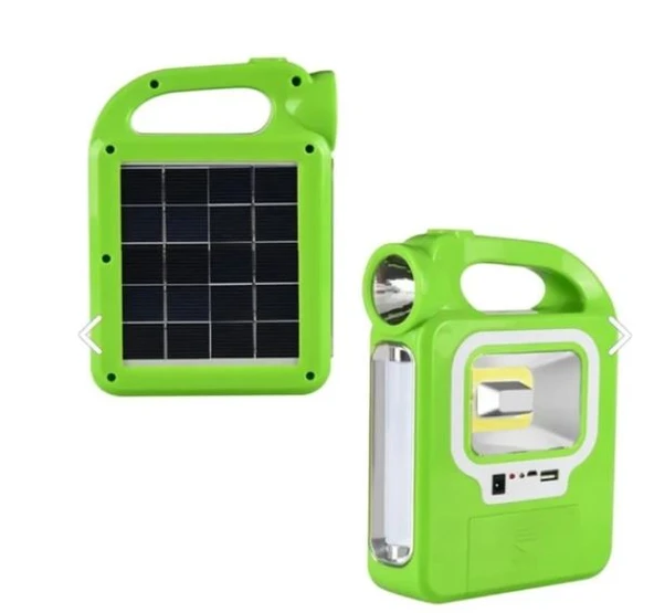 POWERMASTER HB-9707A-2 3 KADEMELİ USB ÇIKIŞLI ŞARJ EDİLEBİLİR SOLAR LAMBA