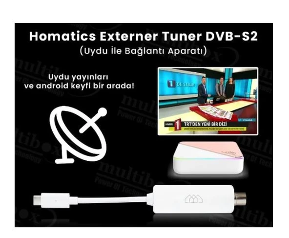 Homatics Type-C DVB-S/S2 Uydu Bağlantı Modülü