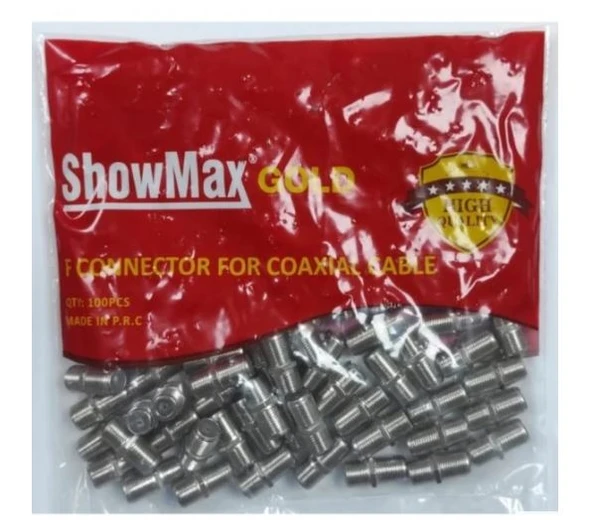 Showmax Gold F Ara Konnektör 100 adet