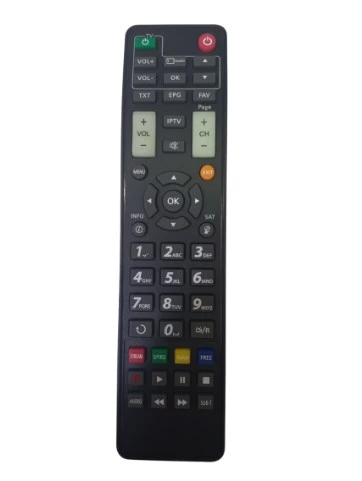 Sunplus Astra Space Hd Uydu Alıcı Kumandası