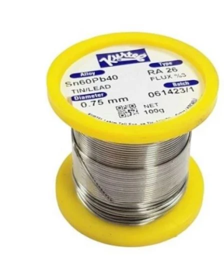Kurtel Lehim Teli 100Gr 0,75 mm Sn60Pb40 Kendinden Pastalı