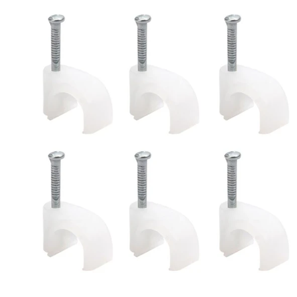 POWERMASTER 1 NUMARA ÇELİK ÇİVİLİ 4 MM KROŞE (100'LÜ POŞET)(KORDON KABLOLARI İÇİN)