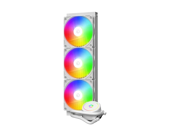 ID-COOLING FX360 ARGB WHITE 360mm Sıvı Soğutucu - 2