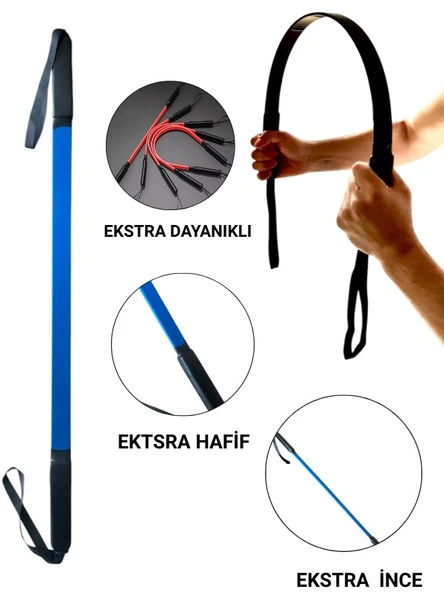 50 Kg Yeni Nesil Kol Egzersiz Alet 75 cm Bükbük Göğüs Yayı  Vücut Geliştirme Aleti CKS105