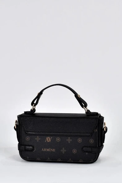 Armine 359 Baskılı Omuz Askılı Kadın El Çanta - 7