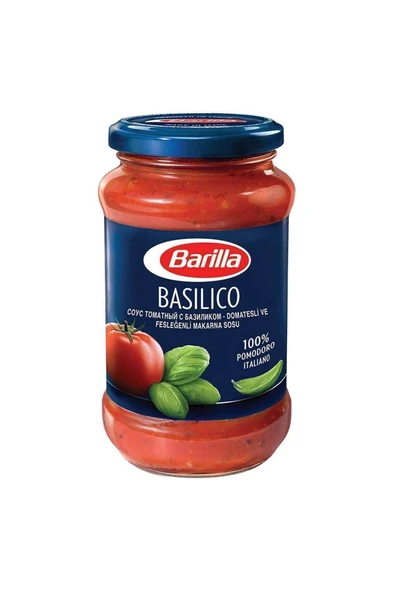 Barilla Basilico (Fesleğenli Domates) Makarna Sosu 400 gr x 3 Adet - 4