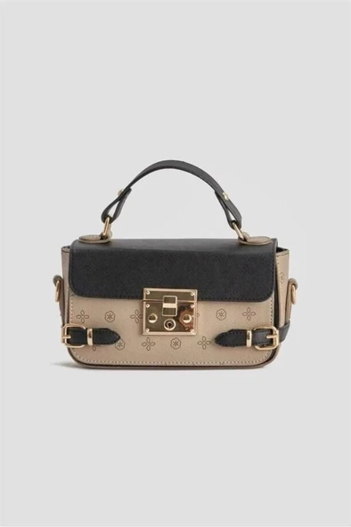 Armine 359 Baskılı Omuz Askılı Kadın El Çanta - 2