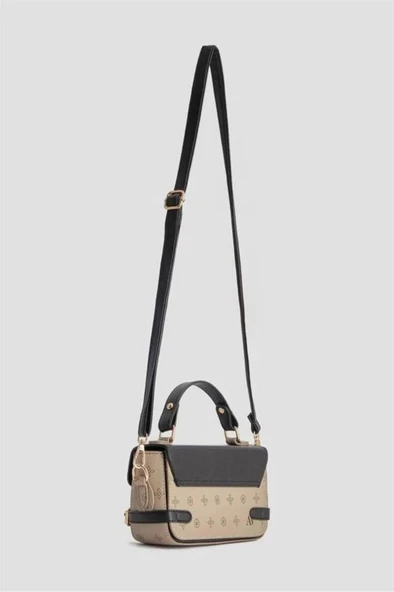 Armine 359 Baskılı Omuz Askılı Kadın El Çanta - 4