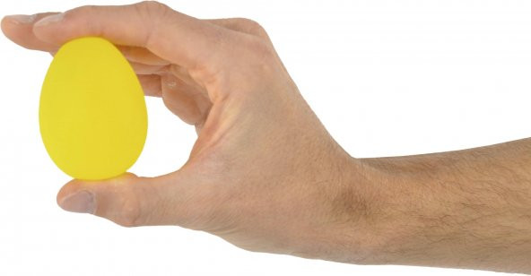 MVS EL EGZERSİZ TOPU YUMURTA TOP SARI (EN HAFİF)