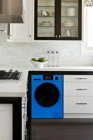 Parlak Lacivert Kendinden Yapışkanlı Kaplama Folyosu 61 CM X 5 MT - Resim 5