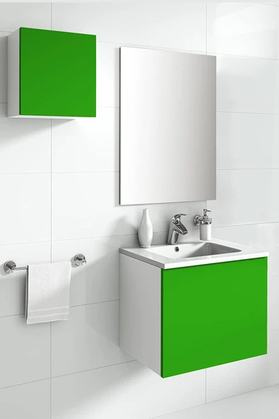 Parlak Yeşil Kendinden Yapışkanlı Kaplama Folyosu 61 CM X 1 MT - 2