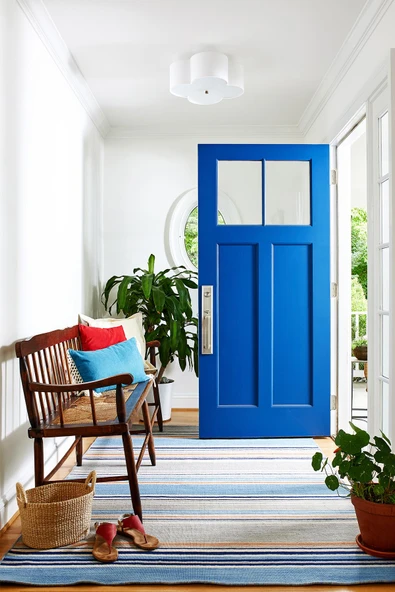 Parlak Lacivert Kendinden Yapışkanlı Kaplama Folyosu 61 CM X 6 MT - 8
