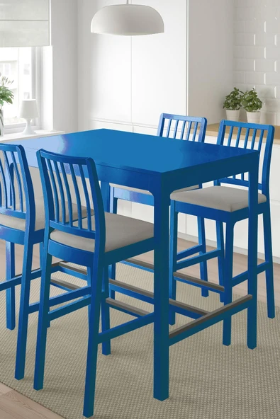 Parlak Lacivert Kendinden Yapışkanlı Kaplama Folyosu 122 CM X 1 MT - 11