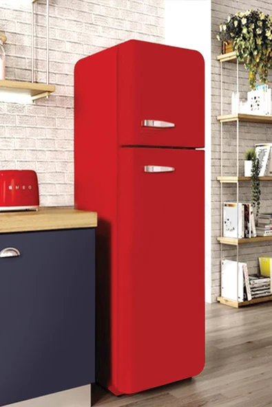 Mat Kırmızı Kendinden Yapışkanlı Kaplama Folyosu 122 CM X 4 MT - Resim 4