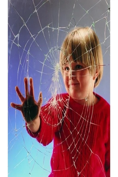 Şeffaf Güvenlik Cam Filmi Amerikan Çizilmez 50 cm x 6 metre - 2