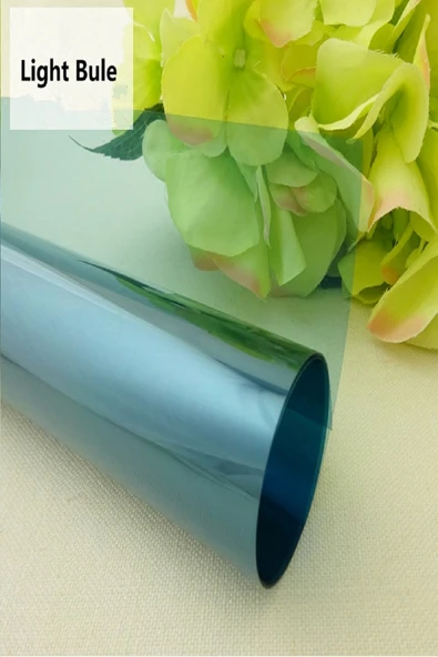 Mavi Cam Filmi Açık ton Amerikan Çizilmez 90 cm x 10 metre - Resim 3