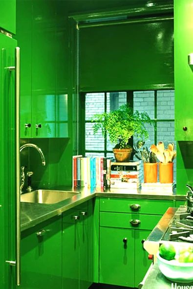 Parlak Yeşil Kendinden Yapışkanlı Kaplama Folyosu 122 CM X 4 MT - 10