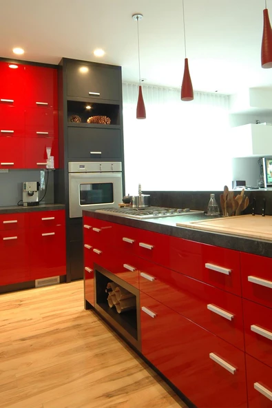 Parlak Kırmızı Kendinden Yapışkanlı Kaplama Folyosu 122 CM X 4 MT - Resim 10