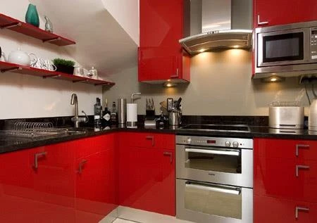 Parlak Kırmızı Kendinden Yapışkanlı Kaplama Folyosu 61 CM X 1 MT - Resim 2