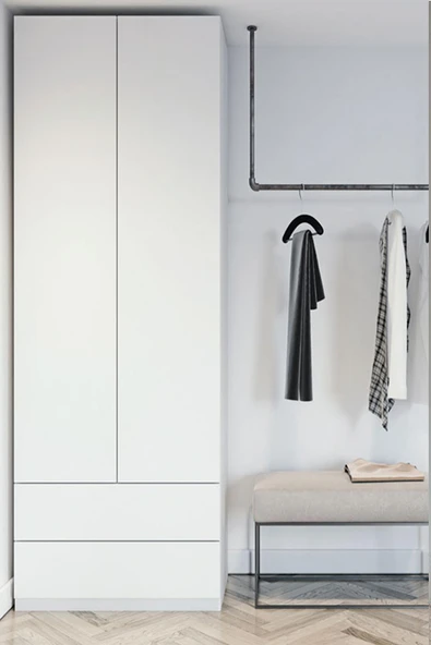 Mat Beyaz Kendinden Yapışkanlı Kaplama Folyosu 137 CM X 2 MT - 6