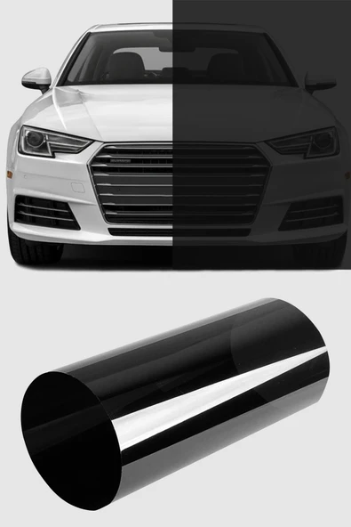 Cam Filmi Siyah Amerikan Çizilmez Koyu ton 50 cm x 3 metre