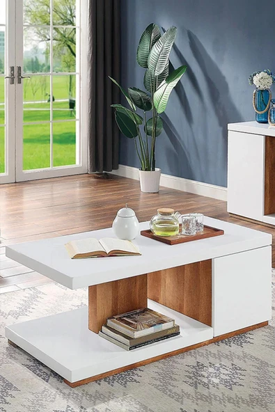 Mat Beyaz Kendinden Yapışkanlı Kaplama Folyosu 137 CM X 2 MT - 9