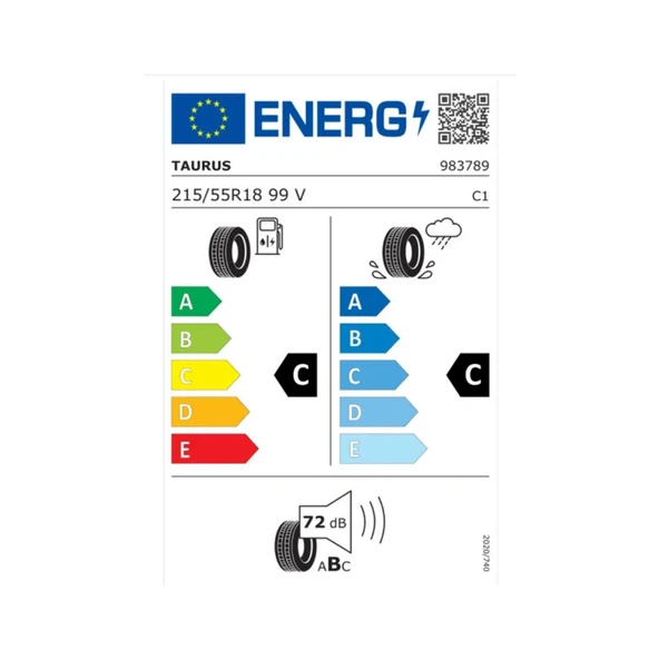 215/55 R 18 Taurus Ultra Hıgh Performance Xl 99V-2024 Yaz Lastiği - 2