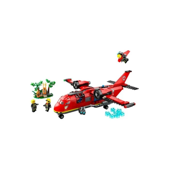 60413 Lego® City Itfaiye Kurtarma Uçağı 478 Parça +6 Yaş - 2