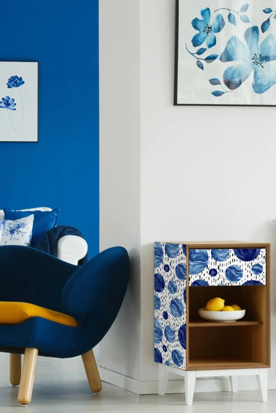 Desenli Kendinden Kendinden Yapışkanlı Kaplama Folyosu 45 CM X 5 MT DSN0119-5 - Resim 2