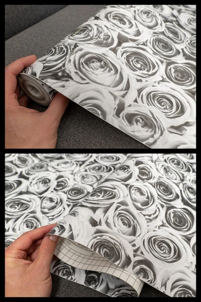 Desenli Kendinden Kendinden Yapışkanlı Kaplama Folyosu 45 CM X 5 MT DSN0029-5 - 4