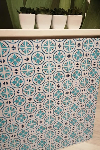 Desenli Kendinden Kendinden Yapışkanlı Kaplama Folyosu 45 CM X 2 MT DSN0050-2 - Resim 2