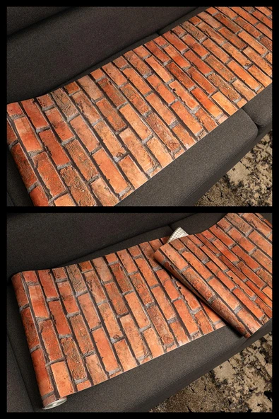 Desenli Kendinden Kendinden Yapışkanlı Kaplama Folyosu 45 CM X 5 MT DSN0019-5 - 4