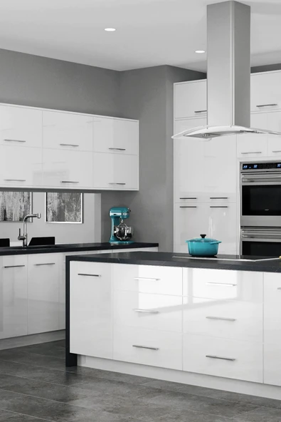 Parlak Beyaz Kendinden Yapışkanlı Kaplama Folyosu 61 CM X 3 MT - Resim 2