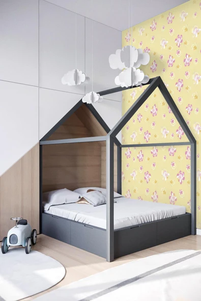 Desenli Kendinden Kendinden Yapışkanlı Kaplama Folyosu 45 CM X 5 MT DSN0021-5 - Resim 2