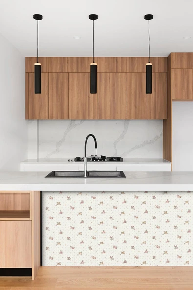 Desenli Kendinden Kendinden Yapışkanlı Kaplama Folyosu 45 CM X 2 MT DSN0037-2 - Resim 2