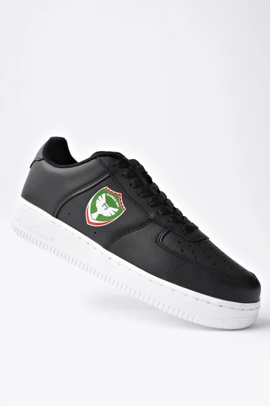 Amed Spor OMAN Erkek Ortopedik Günlük Bağcıklı Sneaker Spor Ayakkabı  SİYAH 41 - 3