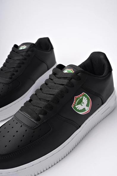 Amed Spor OMAN Erkek Ortopedik Günlük Bağcıklı Sneaker Spor Ayakkabı  SİYAH 41 - 2