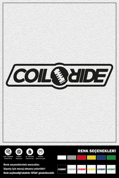 COIL RIDE STICKER 40 x 10 cm ERU00068