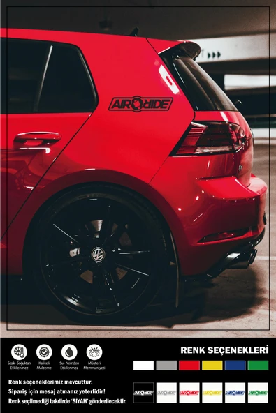 AIR RIDE STICKER 20 x 5 cm ERU00052 - 2