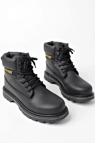 Muggo COREX Garantili Kaymaz Taban Suya Soğuğa Dayanıklı Unisex Kışlık Bot  SİYAH 43