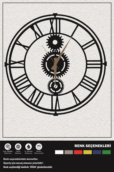 ROMA RAKAMLI DUVAR SAATİ 40 LA013