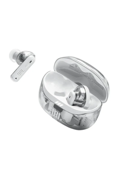 JBL Tune Beam2 Bluetooth Kulaklık Ghost Beyaz - 3