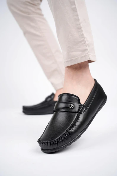 Muggo MB107 Garantili Erkek Günlük Klasik Casual Rahat Ortopedik Ayakkabı  SİYAH 40 - 4
